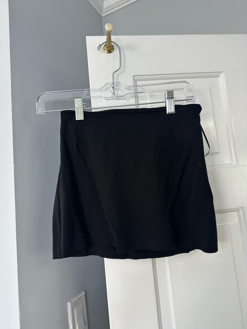Princess Polly Black Mini Skirt - Classic A-Line